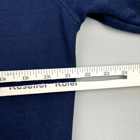 Pop Trading Company Hoodie Sweatshirt Adult Small Navy Blue Dancer Logo Pullover - Picture 9 of 10